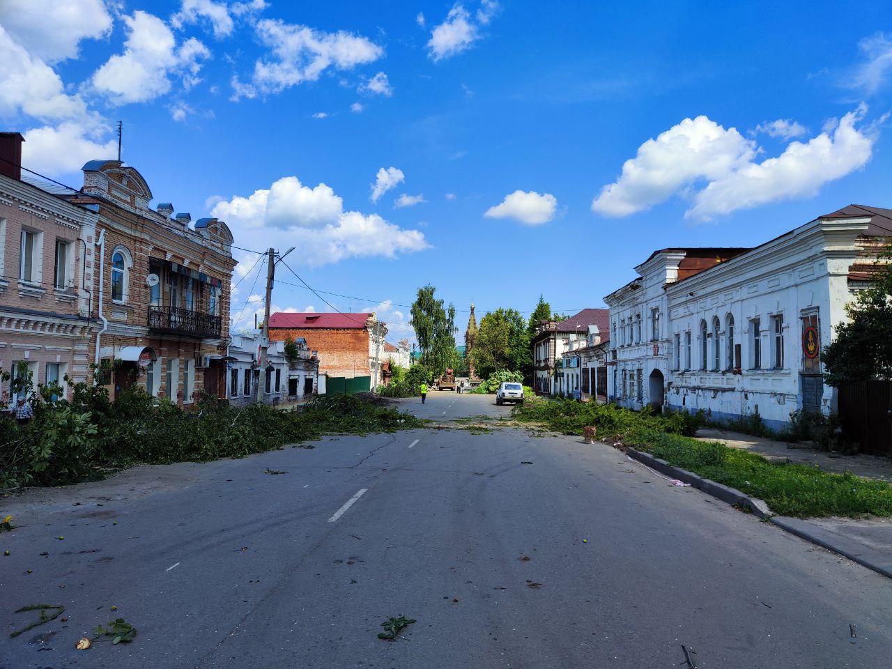 В Алатыре продолжается благоустройство исторической части города —  Чувашинформ.рф